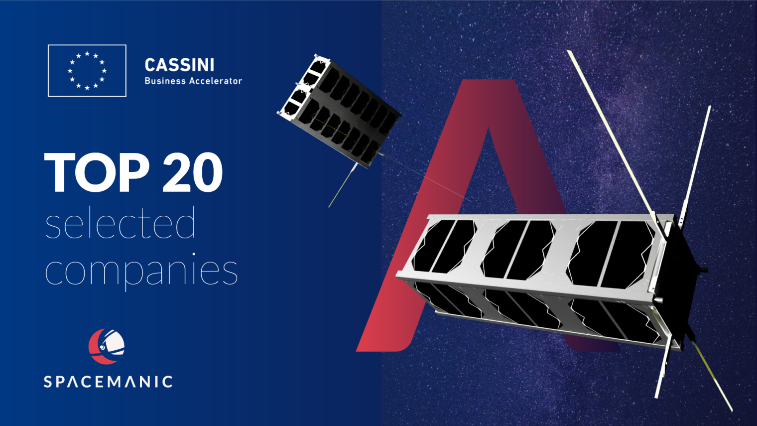 Spacemanic Soars to New Heights as a Cassini Business Accelerator Top 20 Pick!