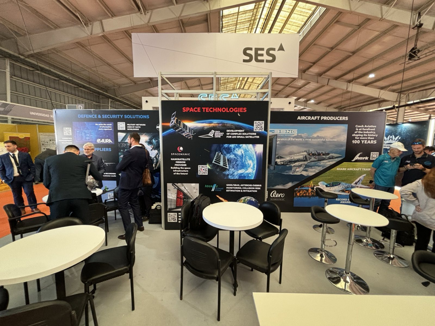 Spacemanic Showcases Nanosatellite Solutions at FIDAE Expo in Santiago de Chile